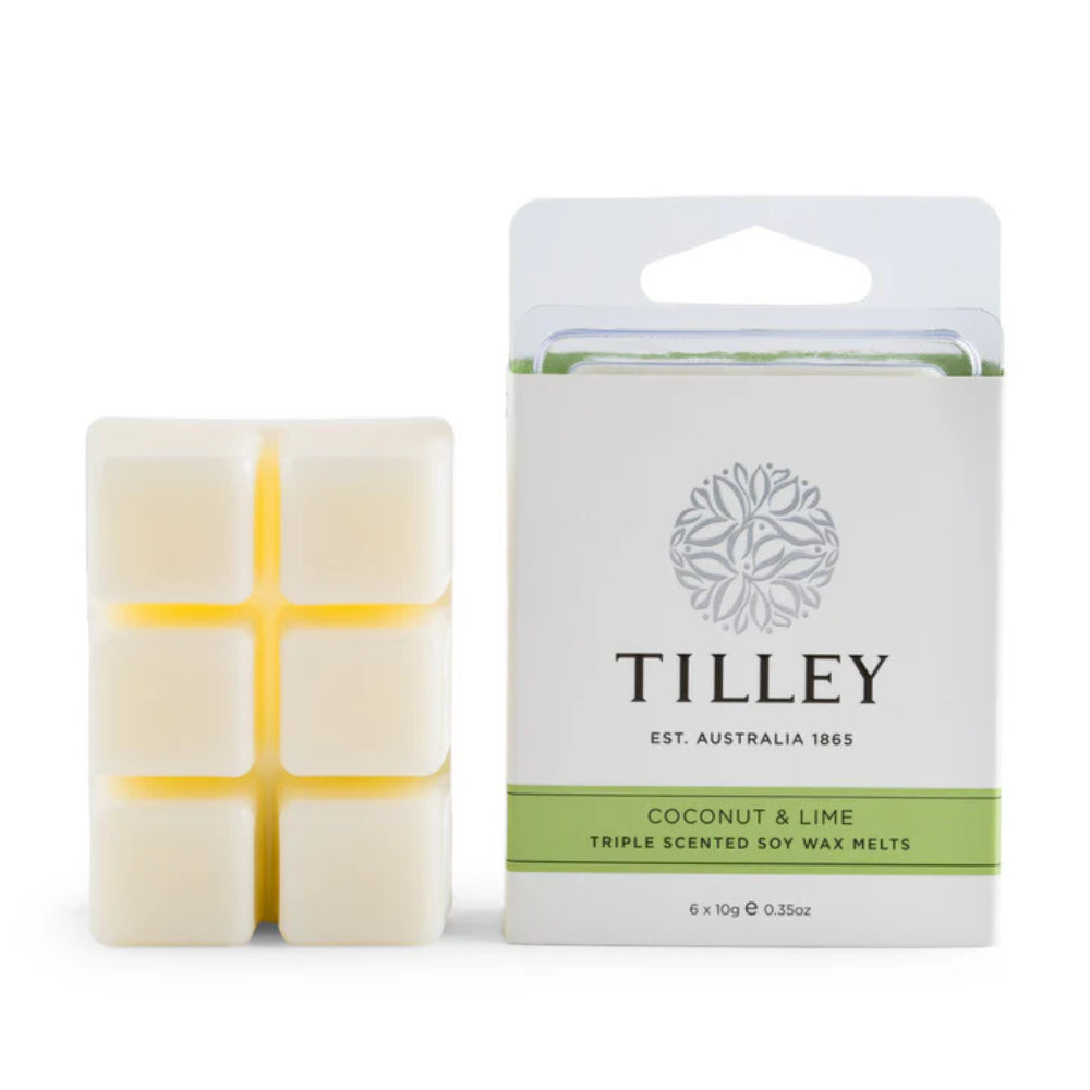 Tilley Coconut & Lime Square Soy Melts 60g